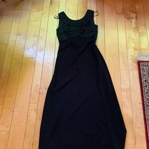 Long black dress